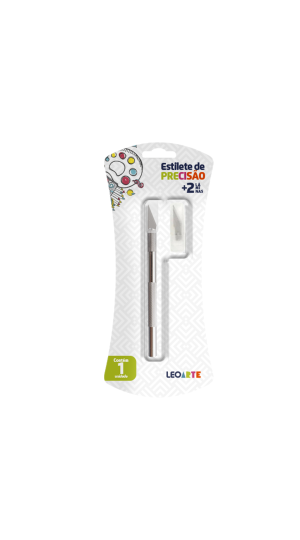 ESTILETE TIPO BISTURI 2 LAMINAS EXTRAS