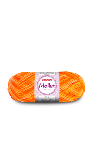 LÃ MOLLET 40G. MULTICOLOR ABOBORA 9059