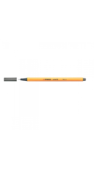 CANETA STABILO 88/96 CINZA ESCURO