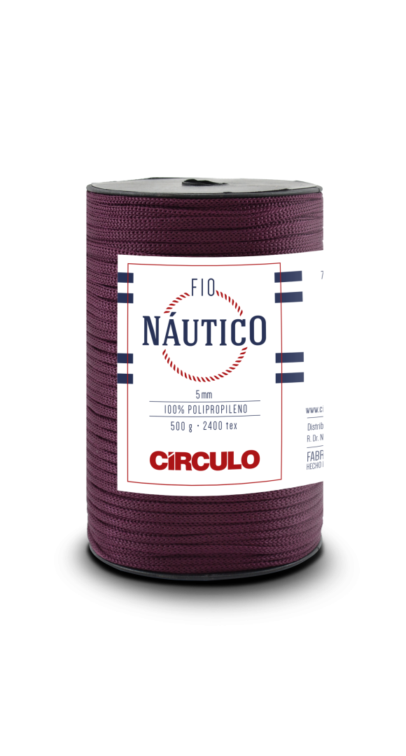 FIO NÁUTICO CIRCULO COR 3862 - UVA-PASSA