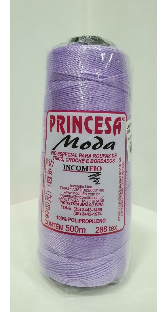 LINHA PRINCESA MODA 20 LILÁS