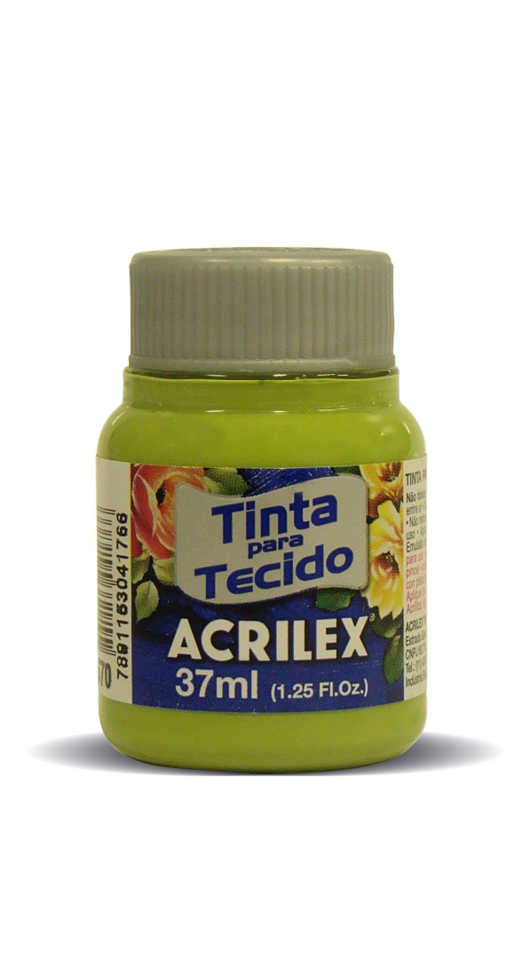 TINTA TECIDO VERDE PISTACHE 570 ACRILEX