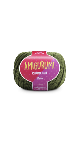 FIO AMIGURUMI 254M. MILITAR 5368