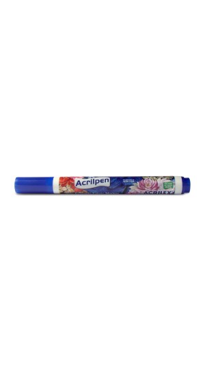 MARCADOR P/ TECIDO ACRILPEN AZUL TURQUESA 501 ACRILEX