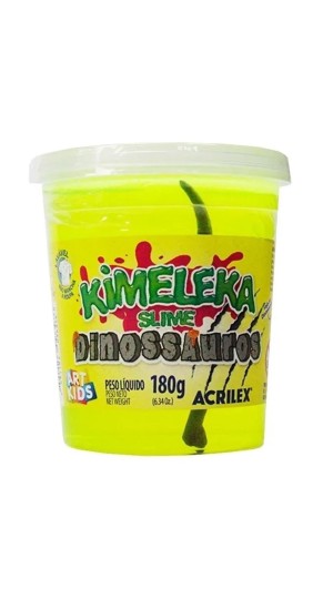 KIMELEKA SLIME DINOSSAUROS 180G.