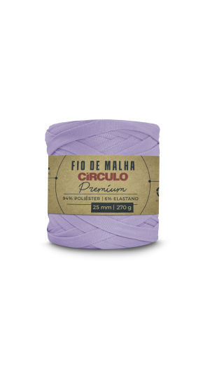 FIO DE MALHA CIRCULO PREMIUM - COR 6630 LILÁS SUAVE