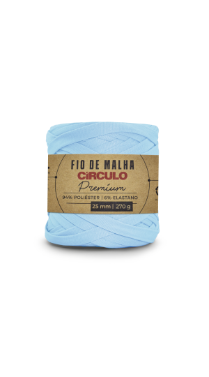FIO DE MALHA CIRCULO PREMIUM - COR 2012 AZUL CANDY