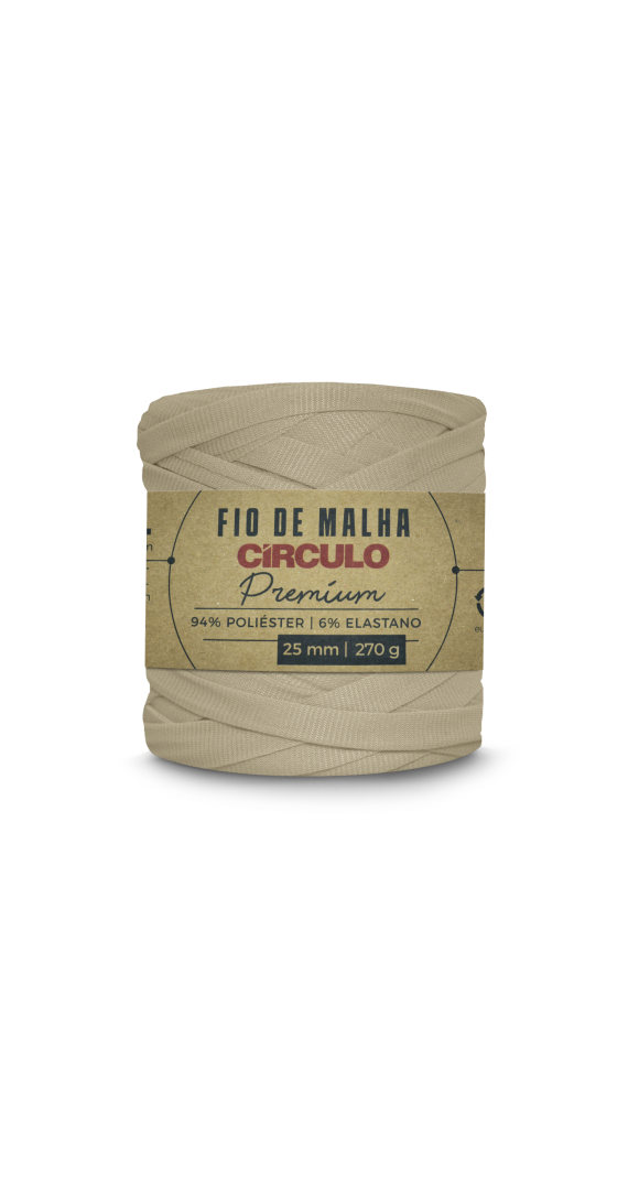 FIO DE MALHA CIRCULO PREMIUM - COR 7895 NINHO