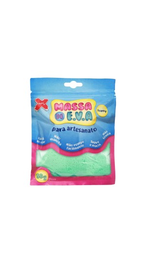 MASSA DE EVA 50G. VERDE CLARO MAKE MAIS