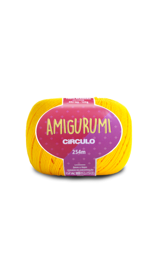 FIO AMIGURUMI 254M. CANÁRIO 1289