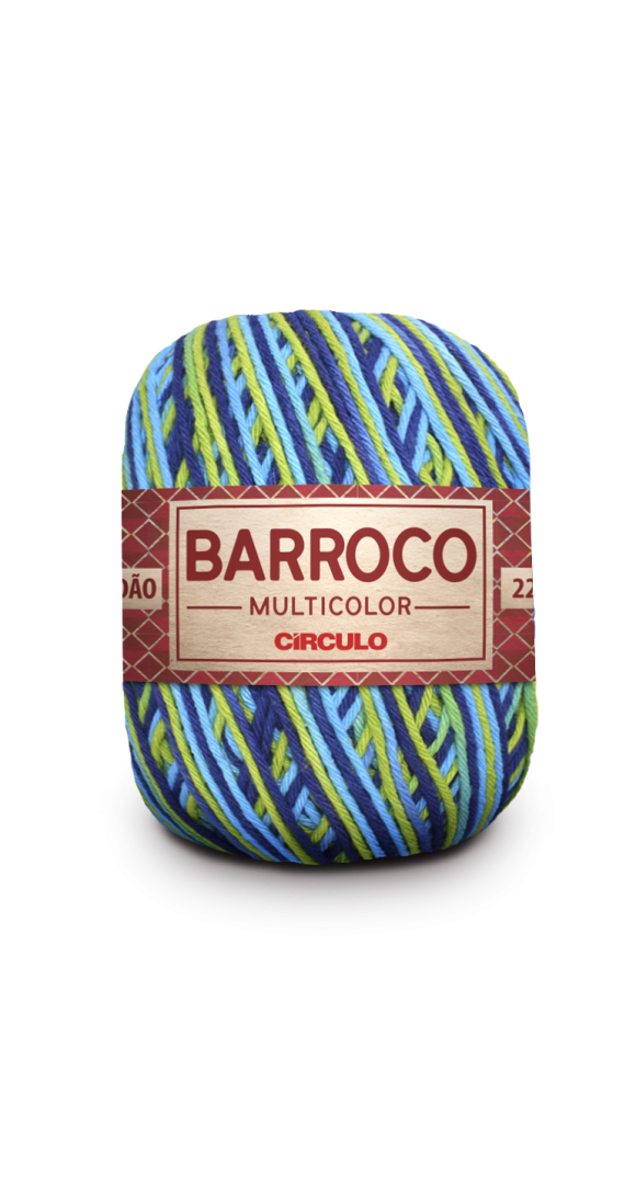 BARROCO MULTICOLOR 6 200G. PAVÃO 9894